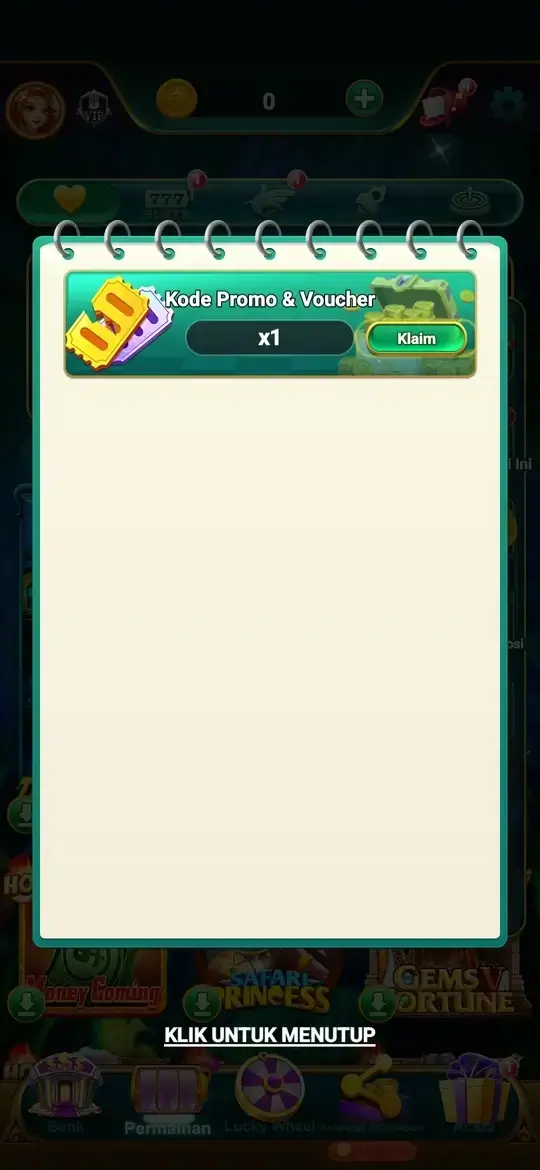 Fitur bonus Rejeki Games APK